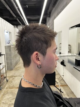 ココ 本八幡(KOKO) ★ニュアンスパーマカルマパーマ#ベリーショート#ダークアッシュ