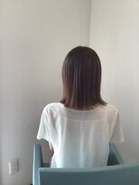エイト(EIGHT) 透け感抜群のブリーチonベージュ