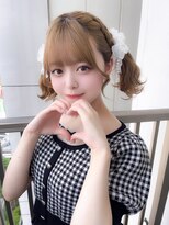 ドットハリス(.Hallis)&nbsp;アイドルヘア 前髪カット ヘアセット ヘアメ