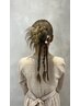 【アップスタイル】ヘアセット　￥4800