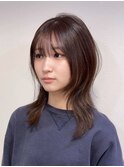韓国レイヤーカット×ベージュカラー【カミケン黒岩店/福島】