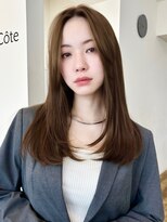 コート 表参道(Cote)&nbsp;美髪レイヤーカット/顔まわりレイヤー/くびれミディアムレイヤー