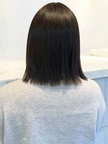 シエル バイ ケンジ 登戸 生田(CIEL by KENJE)&nbsp;グレージュカラー就活暗髪20代韓国ヘア艶髪