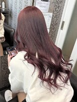 ヘアーグランデシーク(Hair Grande Seeek)&nbsp;ブリーチ無し チェリーレッド