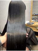 黒髪スーパーロング！