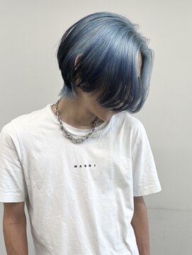 ソル バロール 表参道(SOL .valor) 水色×ネイビー×ルーツカラー
