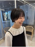 20代30代40代大人女性/前髪ありショートボブ/ショートヘア