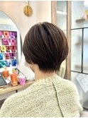 すっきりショート/エメラルドブラウン
