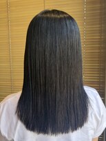 オーガニック リブ 川越(organic+live)&nbsp;美髪クオライン縮毛矯正◎セミロングで叶う自然なストレート