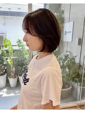 グリーン 町田(green) 【ボブ】骨格補正で小顔になるボブ