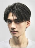 MEN’S HAIR/ブルーブラック/フェザーパーマ/渋谷ア