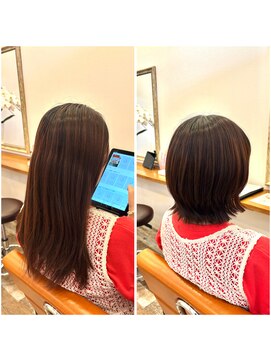 ピールアーク(peal ark) ◎簡単スタイリングくびれボブ×外ハネレイヤー