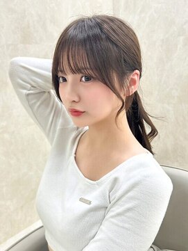 シィム(CYM) 結んで可愛いレイヤースタイル/まろやかブラウン