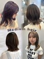 セブンルックス モカ 宇都宮鶴田店(7LOOKS mocha)&nbsp;ミディアムヘア/ロングでもショートでもない可愛さ引き出します