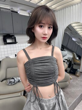 アマトウキョウスマートサロン(AMA TOKYO×Smart Salon) 長めくびれボブ