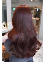 ケシキ 表参道 原宿(kesiki.)&nbsp;ミディアムレイヤー顔周りレイヤーハッシュカット韓国へア