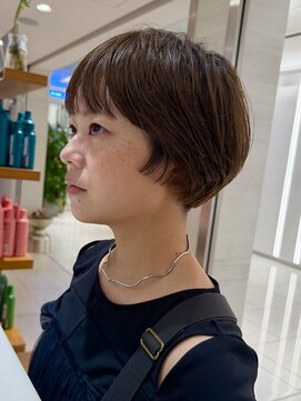 ピークアブー アヴェダ ギンザシックス(PEEK-A-BOO AVEDA GINZASIX) ショートカット/ボブ/骨格補正ショート