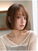柔らかボブ