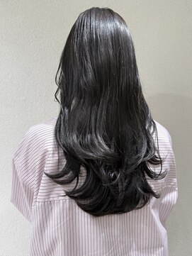 メゾンマイル 恵比寿(maison mile) オリーブグレージュ/透明感カラー/レイヤーカット/恵比寿駅