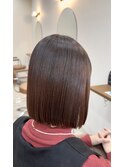 美髪矯正　× &nbsp;タッセルボブ
