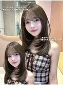 ★GLROW 髪質改善 縮毛矯正 ミディアムレイヤー レイヤーカット