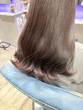 ヘアーディア みどり店(Hair...DiA) 裾カラー×ヴァイオレット
