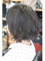 オーバーキャプテンネイキッド(OVER CAPTAIN NAKED) 大学生骨格補正*ブツ切りショートミディアム