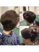 ヘアーアートフタバ(hair art Futaba)&nbsp;落ち着きアップスタイル