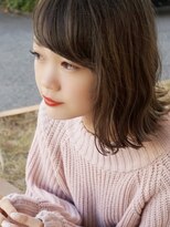 エアリー ヘアーデザイン(airly hair design)&nbsp;[airly]伸ばしかけボブとハイライト