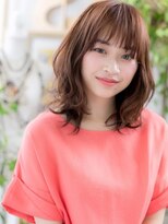 カバーヘア ブリス 大宮西口(COVER HAIR bliss)&nbsp;大人かわいいくせ毛風ロブピンクラベンダー大宮20代30代40代a!