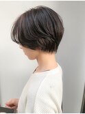 【melt】大人かわいいハンサムショート◎丸み/小顔/耳かけ