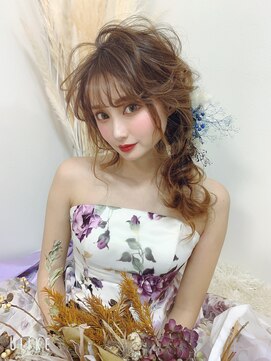 アチーブ エムプラス 茶屋町店(Achieve m +) 【NEWOPEN】編み下ろし(梅田茶屋町ヘアセット専門店Achieve m+)