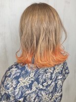 ソース ヘア アトリエ 京橋(Source hair atelier) 【SOURCE】オレンジグラデーション