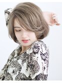 大人ふんわりボブ