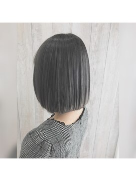 シエル 立川店(CIEL) 【CIEL原田】ケアブリーチを使ったシルバーグレー!!