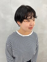 エンドリンク(endlink) 耳かけマッシュショート×前髪パーマ