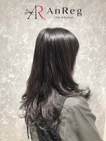 アンレッグ(AnReg)&nbsp;【アンレッグ】黒髪/大人可愛いデジタルパーマ