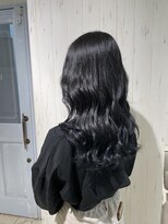 ラ ブランシュ 大宮(La Blanche)&nbsp;大宮/ミニウルフ/テラコッタ/デジタルパーマ/くすみブルー/前髪