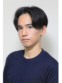 ビジネススタイルにも◎爽やかセンターパート