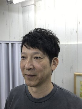 トミーズバーバー(Tommy's Barber) ナチュラルアシメ