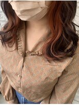 プライズ 池袋店(prize) イヤリングカラー オレンジインナー 池袋6029