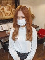 ボアップ(boappu)&nbsp;#ハイトーン #ブリーチ #ケアブリーチ #オレンジカラー