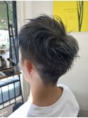 メンズカット ダブルカラー（シルバー）