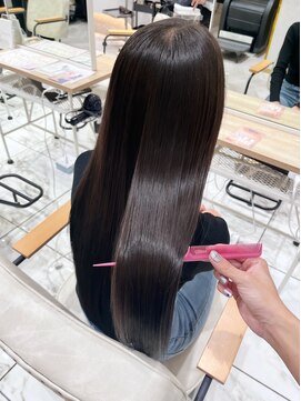 ゼスト フィーノ(ZEST fino) 【Sanae.】冬の艶髪は髪質改善で作れる