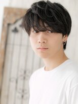 モッズヘアメン 名護大東店(mod's hair men)&nbsp;ダークアッシュ×前髪パーマニュアンスマッシュi名護大東