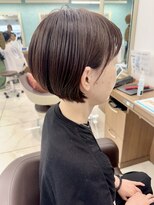 アッシュ 下北沢店(Ash)&nbsp;お首が綺麗に見えるまるみショートボブ