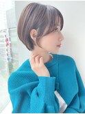 前髪ありショートカット*大人ショート*白髪染め*30代40代50代