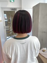 デコラソラン 本川越(DECORA SORAN)&nbsp;ブラック×ピンク◇アンブレラカラー