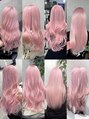 ロウル 渋谷(LOWRL) 新規指名のオーダー率ダントツ1位ピンクカラー［渋谷/ブリーチ］