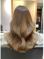 ブレンド 渋谷(BLend)&nbsp;フェミニンロング似合わせカットウェーブミディアム